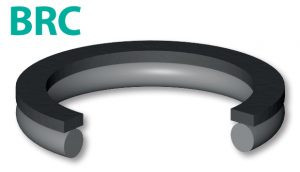 Uncut antiextrusion ring for standard O-ring (BRC)
